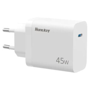 Huntkey K45 USB-C GaN Fast Wall Charger – 45W, PPS, 100-240V Universal Input - Buy Online in Jordan | OfficeJo