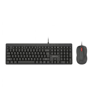 Lenovo thinkplus MK110 Wired Keyboard & Mouse Combo – USB, Full Size, 1000 DPI, Plug & Play - Buy Online in Jordan | OfficeJo