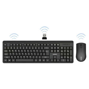 Lenovo KN210 Wireless Keyboard & Mouse Combo – 104 Keys, Plug and Play - Buy Online in Jordan | OfficeJo
