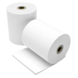 Thermal 57x40 Label Paper Roll – 57mm Width, 40mm Diameter, 12mm Core - Buy Online in Jordan | OfficeJo