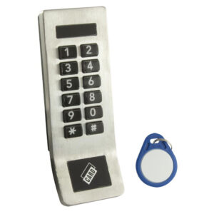 Stainless Steel Digital RFID & Password Cabinet Door Lock – Silver/Golden, 3×AA Battery, -20°C to +65°C Price in Jordan Stainless Steel Digital RFID & Password Cabinet Door Lock – Silver/Golden, 3×AA Battery, -20°C to +65°C - Buy Online in Jordan | OfficeJo