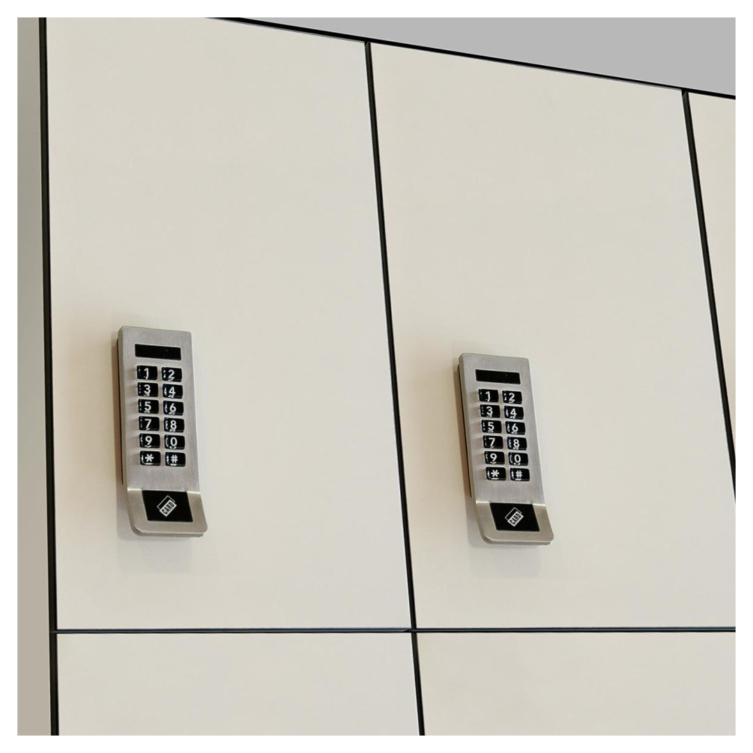 Stainless Steel Digital RFID & Password Cabinet Door Lock – Silver/Golden, 3×AA Battery, -20°C to +65°C Price in Jordan Stainless Steel Digital RFID & Password Cabinet Door Lock – Silver/Golden, 3×AA Battery, -20°C to +65°C - Buy Online in Jordan | OfficeJo