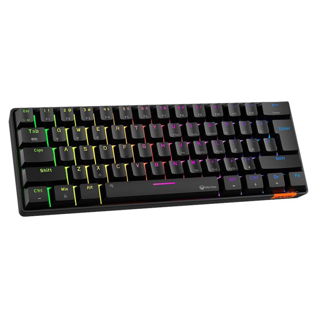 Meetion Hestia MK005BT 60% Mechanical Gaming Keyboard – RGB, Dual Mode Bluetooth/Wired, 61/62 Keys Price in Jordan Meetion Hestia MK005BT 60% Mechanical Gaming Keyboard – RGB, Dual Mode Bluetooth/Wired, 61/62 Keys - Buy Online in Jordan | OfficeJo