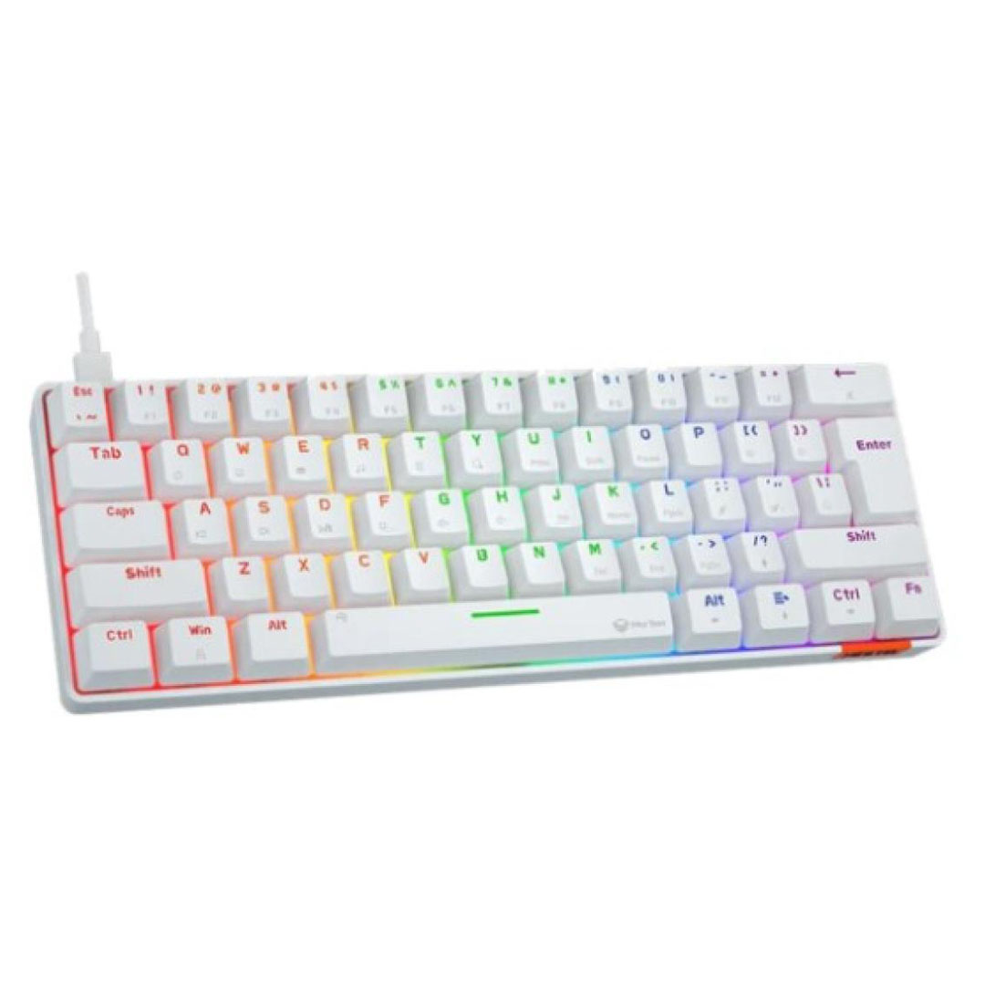 Meetion MK005 Hestia RGB 60% Mechanical Gaming Keyboard – White, Type-C, 61/62 Keys Price in Jordan Meetion MK005 Hestia RGB 60% Mechanical Gaming Keyboard – White, Type-C, 61/62 Keys - Buy Online in Jordan | OfficeJo