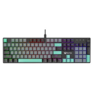 Meetion MK009 Mechanical Gaming Keyboard – Red Switch, Rainbow Backlight, Hot-Swap, Type-C - Buy Online in Jordan | OfficeJo