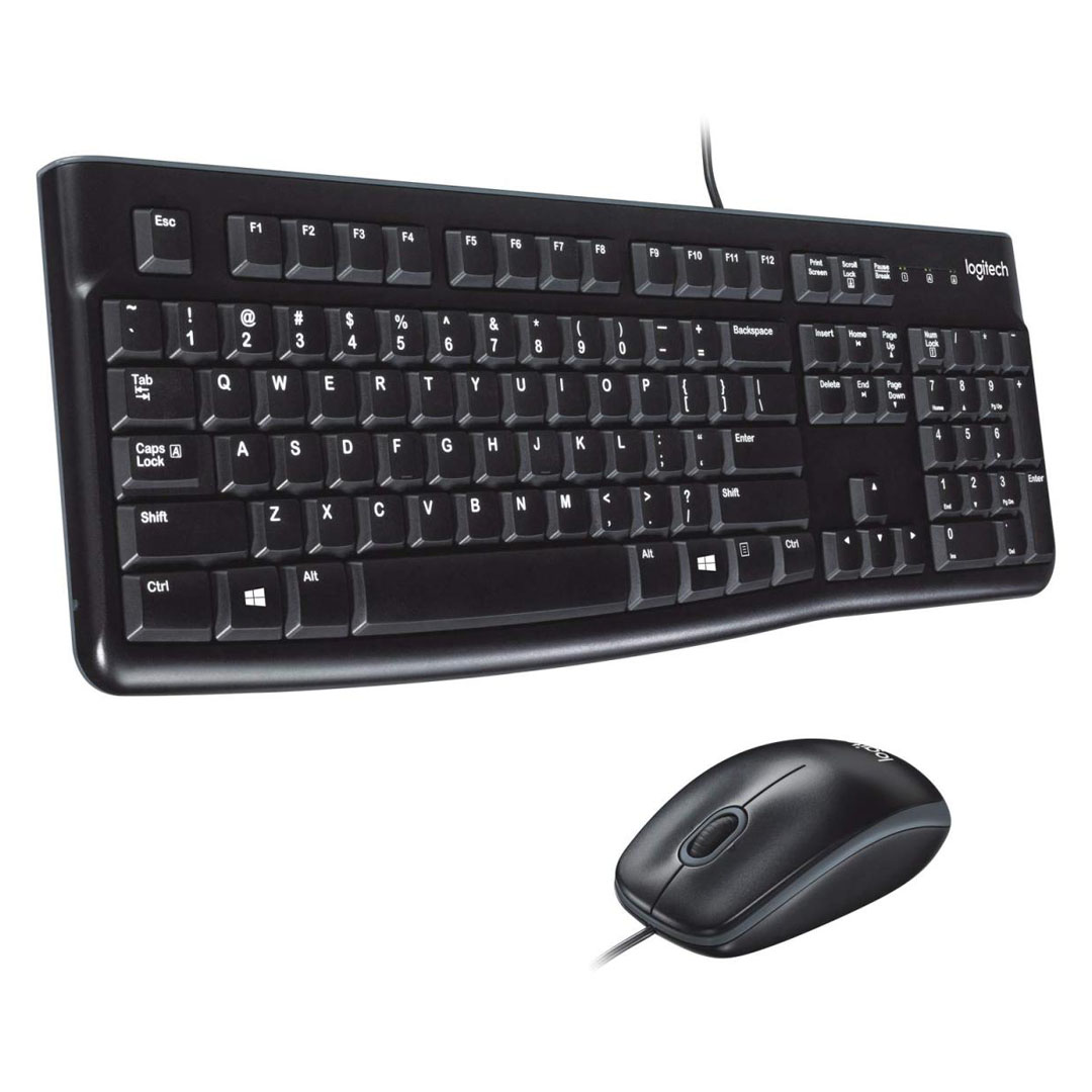 Logitech MK120 Wired Keyboard and Mouse Combo – USB, Spill-Resistant, Recycled Plastic Price in Jordan Logitech MK120 Wired Keyboard and Mouse Combo – USB, Spill-Resistant, Recycled Plastic - Buy Online in Jordan | OfficeJo