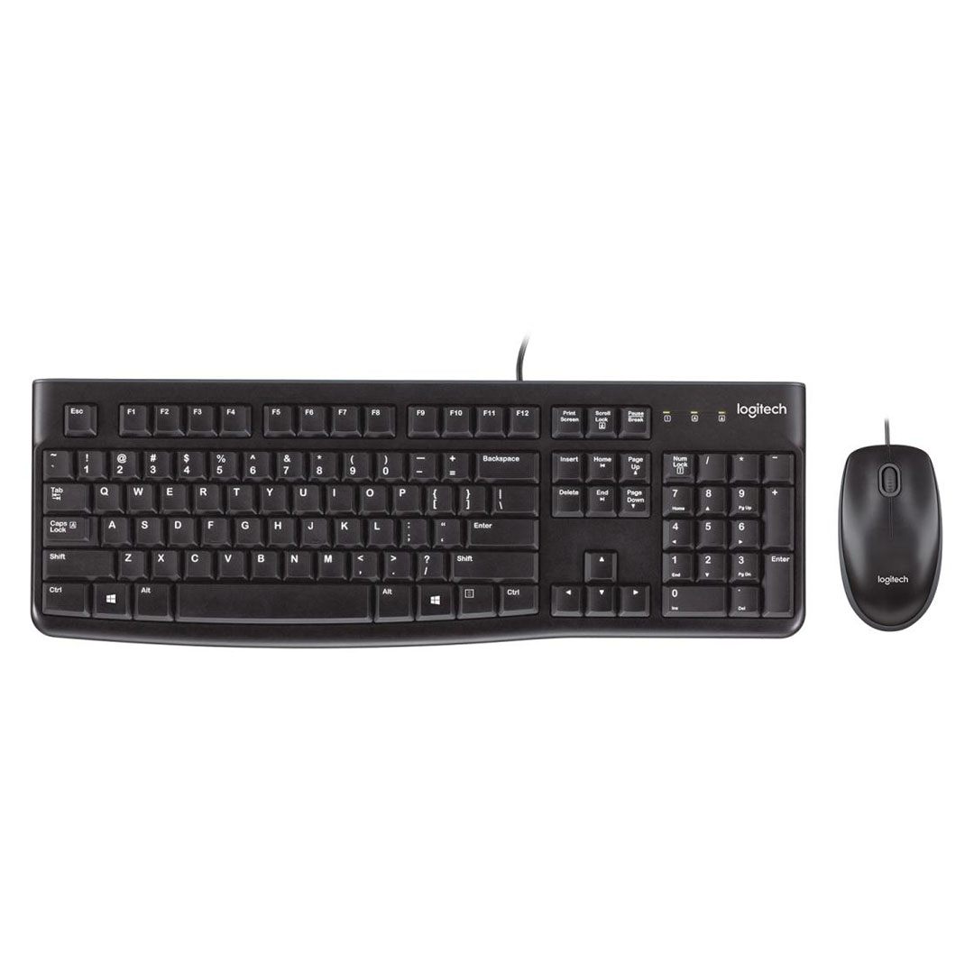 Logitech MK120 Wired Keyboard and Mouse Combo – USB, Spill-Resistant, Recycled Plastic Price in Jordan Logitech MK120 Wired Keyboard and Mouse Combo – USB, Spill-Resistant, Recycled Plastic - Buy Online in Jordan | OfficeJo