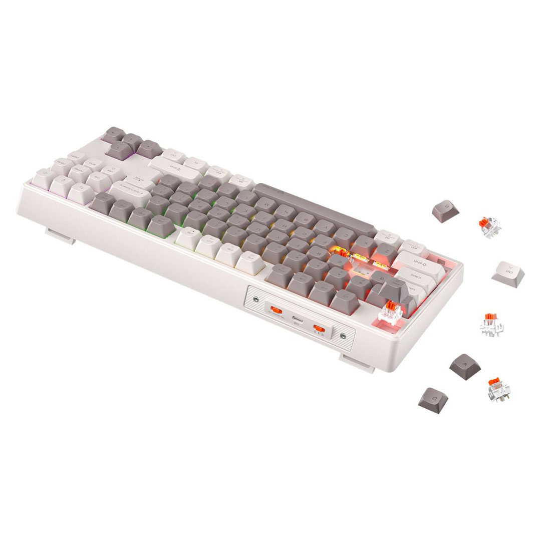 Meetion MK14 87-Key Wireless Mechanical Keyboard – Tri-Mode, RGB, 4000mAh, Full Anti-Ghosting Price in Jordan Meetion MK14 87-Key Wireless Mechanical Keyboard – Tri-Mode, RGB, 4000mAh, Full Anti-Ghosting - Buy Online in Jordan | OfficeJo