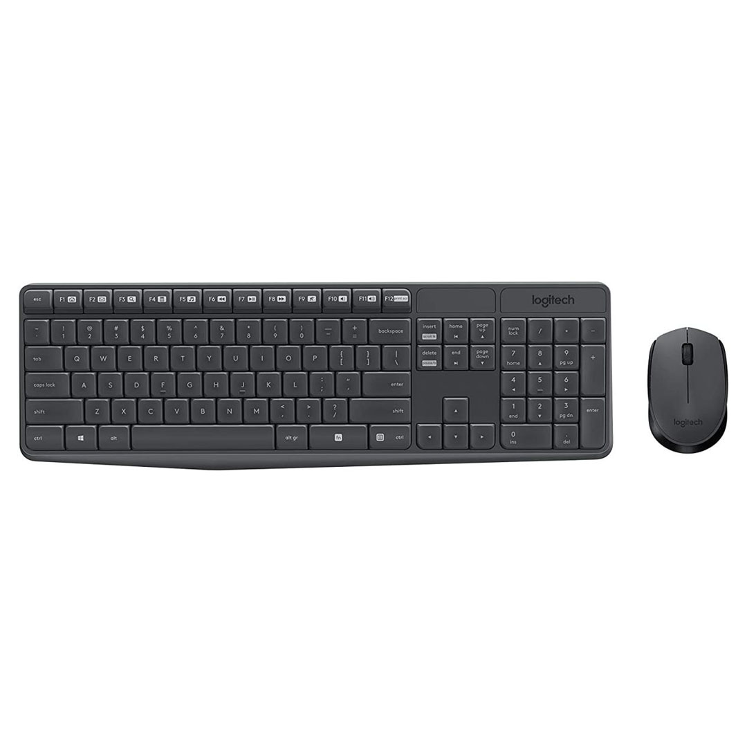 Logitech MK235 Wireless Keyboard and Mouse Combo – 2.4GHz, 10m Range, 128-bit AES Price in Jordan Logitech MK235 Wireless Keyboard and Mouse Combo – 2.4GHz, 10m Range, 128-bit AES - Buy Online in Jordan | OfficeJo