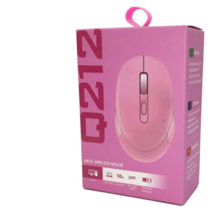 Q212 Mute 2.4G Wireless Mouse – 2.4G Wireless, 800-1200-1600 DPI, 4D Design Price in Jordan Q212 Mute 2.4G Wireless Mouse – 2.4G Wireless, 800-1200-1600 DPI, 4D Design - Buy Online in Jordan | OfficeJo