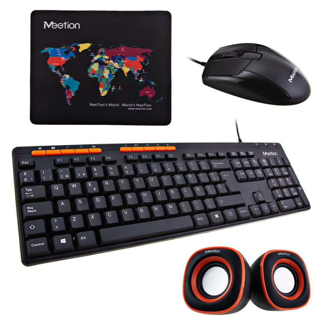 MeeTion MT-C105 3-in-1 Combo Set – Silent Keys, 104-Key, 10 Multimedia Shortcuts Price in Jordan MeeTion MT-C105 3-in-1 Combo Set – Silent Keys, 104-Key, 10 Multimedia Shortcuts - Buy Online in Jordan | OfficeJo