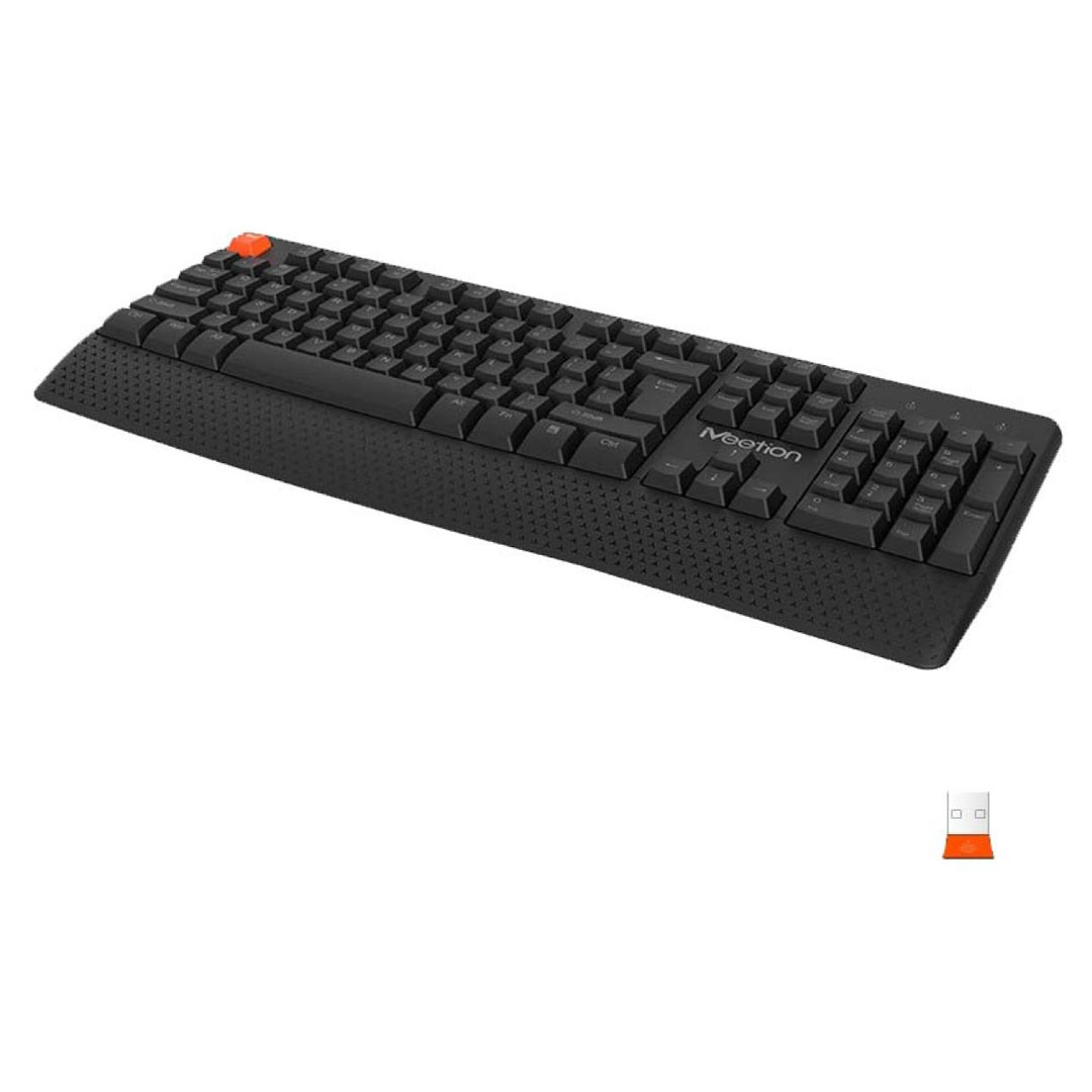 Meetion C4130 Wireless Ergonomic Keyboard & Mouse Combo – 104/105 Keys, 1600 DPI, USB Nano Receiver Price in Jordan Meetion C4130 Wireless Ergonomic Keyboard & Mouse Combo – 104/105 Keys, 1600 DPI, USB Nano Receiver - Buy Online in Jordan | OfficeJo