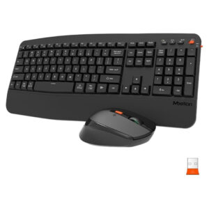 Meetion DirectorA Dual Ergonomic Keyboard & Mouse Combo – 2.4GHz & Bluetooth, 800–1600 DPI - Buy Online in Jordan | OfficeJo