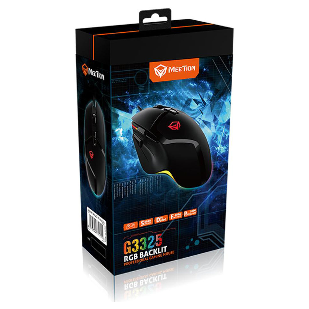 MeeTion Hades Professional Gaming Mouse – Ergonomic Design, High-Quality Optical Sensor Price in Jordan MeeTion Hades Professional Gaming Mouse – Ergonomic Design, High-Quality Optical Sensor - Buy Online in Jordan | OfficeJo