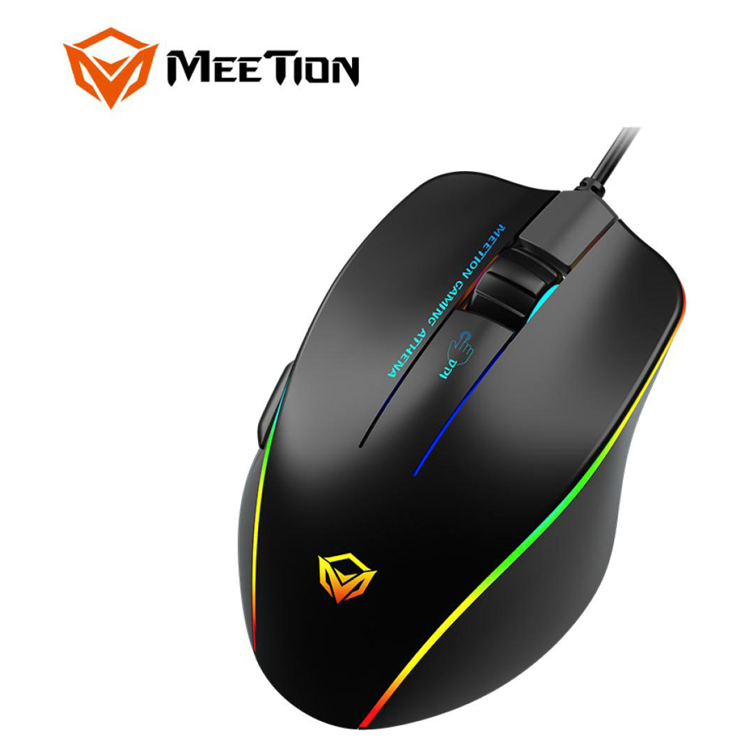 Meetion GM23 RGB USB Gaming Mouse – 12800CPI, 5+1 Keys, 1000Hz Polling Rate Price in Jordan Meetion GM23 RGB USB Gaming Mouse – 12800CPI, 5+1 Keys, 1000Hz Polling Rate - Buy Online in Jordan | OfficeJo