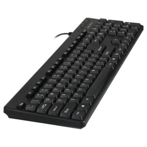 MeeTion MT-K100 USB Corded Keyboard – Ergonomic, Waterproof, Traditional Layout - Buy Online in Jordan | OfficeJo