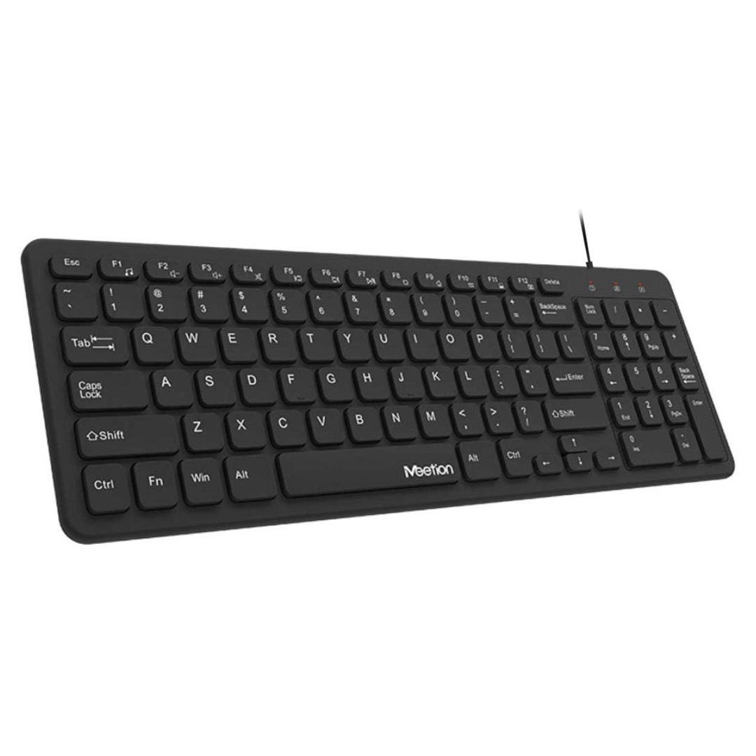 Meetion Ultra Thin Chocolate Keyboard – USB Wired, 95/96 Keys, 1.5m Cable Price in Jordan Meetion Ultra Thin Chocolate Keyboard – USB Wired, 95/96 Keys, 1.5m Cable - Buy Online in Jordan | OfficeJo
