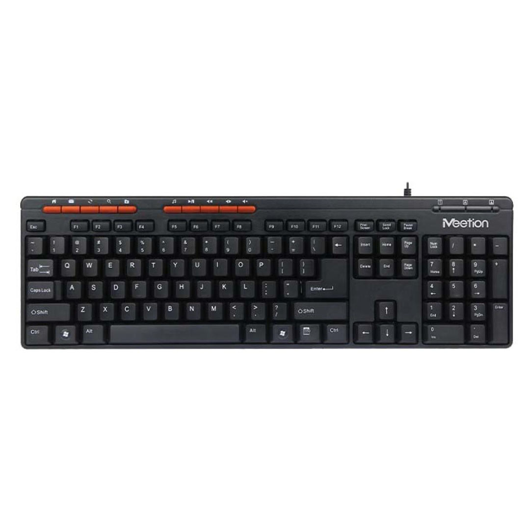 Meetion K600M Wired USB Multimedia Keyboard – 104/105 Keys, Ergonomic, USB, MAC & Windows Price in Jordan Meetion K600M Wired USB Multimedia Keyboard – 104/105 Keys, Ergonomic, USB, MAC & Windows - Buy Online in Jordan | OfficeJo