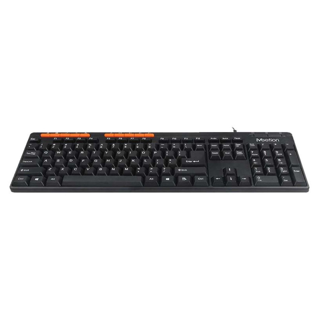 Meetion K600M Wired USB Multimedia Keyboard – 104/105 Keys, Ergonomic, USB, MAC & Windows Price in Jordan Meetion K600M Wired USB Multimedia Keyboard – 104/105 Keys, Ergonomic, USB, MAC & Windows - Buy Online in Jordan | OfficeJo