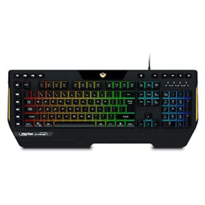 MeeTion Custom Macro Pro Membrane Gaming Keyboard – Full-Color Backlight, G1–G6 Macro Keys, USB - Buy Online in Jordan | OfficeJo