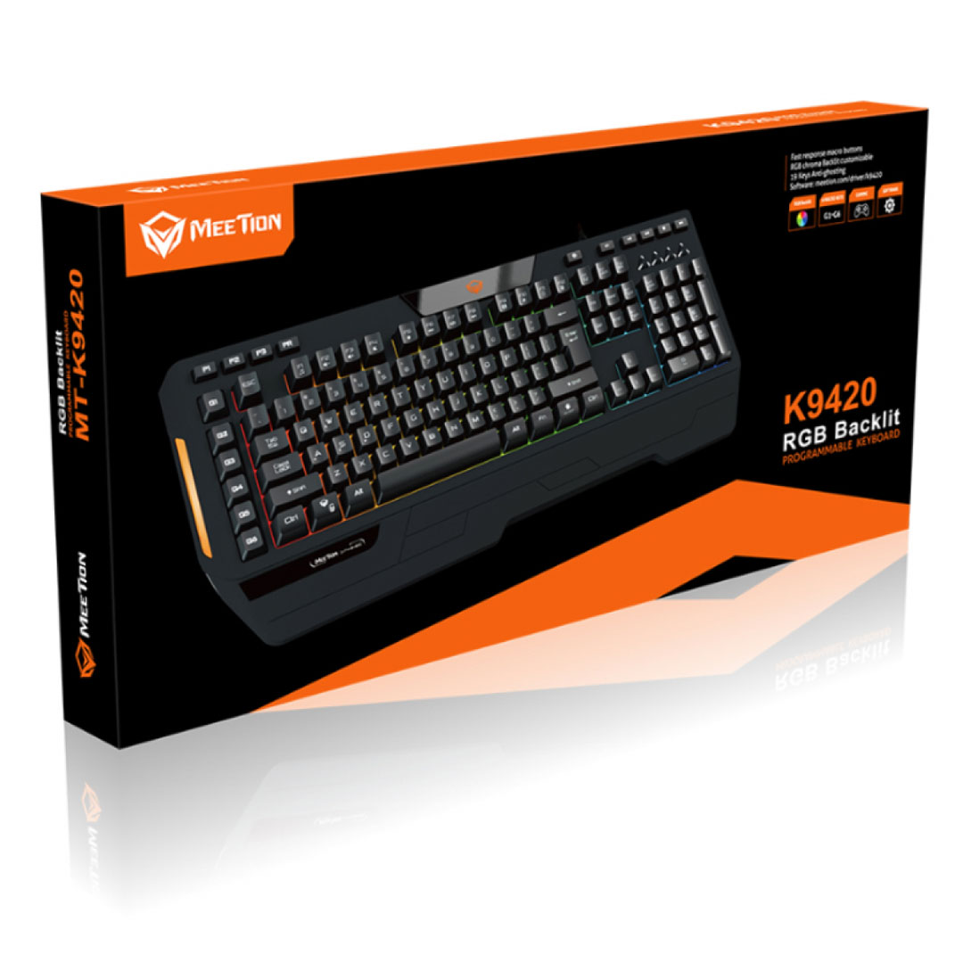 MeeTion Custom Macro Pro Membrane Gaming Keyboard – Full-Color Backlight, G1–G6 Macro Keys, USB Price in Jordan MeeTion Custom Macro Pro Membrane Gaming Keyboard – Full-Color Backlight, G1–G6 Macro Keys, USB - Buy Online in Jordan | OfficeJo