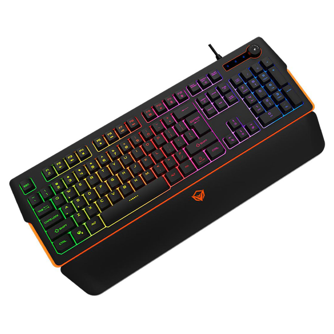 MeeTion RGB Magnetic Wrist Rest Gaming Keyboard – 26-Key Anti-Ghosting, RGB Backlight, 12 Fn Shortcuts Price in Jordan MeeTion RGB Magnetic Wrist Rest Gaming Keyboard – 26-Key Anti-Ghosting, RGB Backlight, 12 Fn Shortcuts - Buy Online in Jordan | OfficeJo