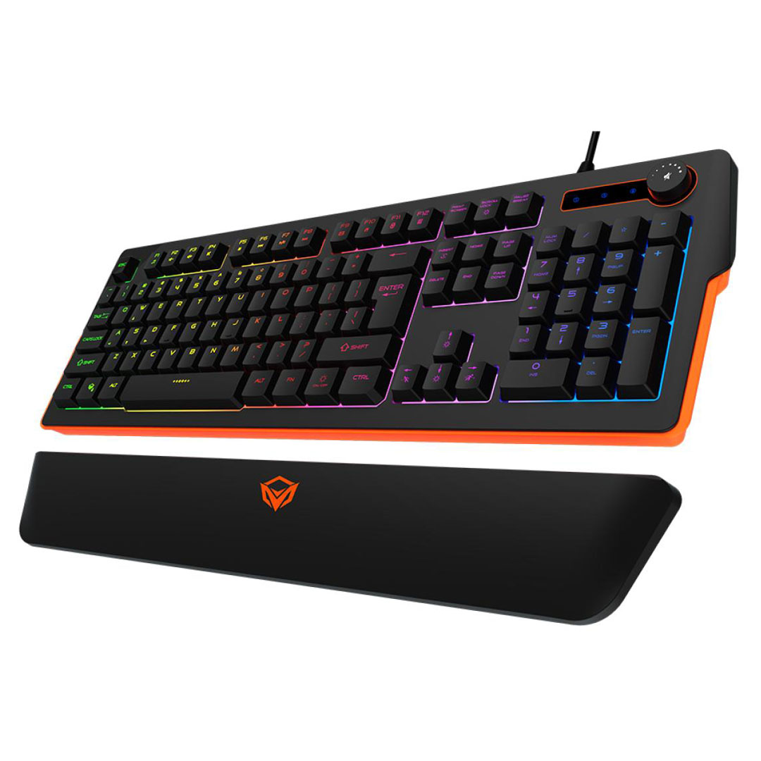 MeeTion RGB Magnetic Wrist Rest Gaming Keyboard – 26-Key Anti-Ghosting, RGB Backlight, 12 Fn Shortcuts Price in Jordan MeeTion RGB Magnetic Wrist Rest Gaming Keyboard – 26-Key Anti-Ghosting, RGB Backlight, 12 Fn Shortcuts - Buy Online in Jordan | OfficeJo