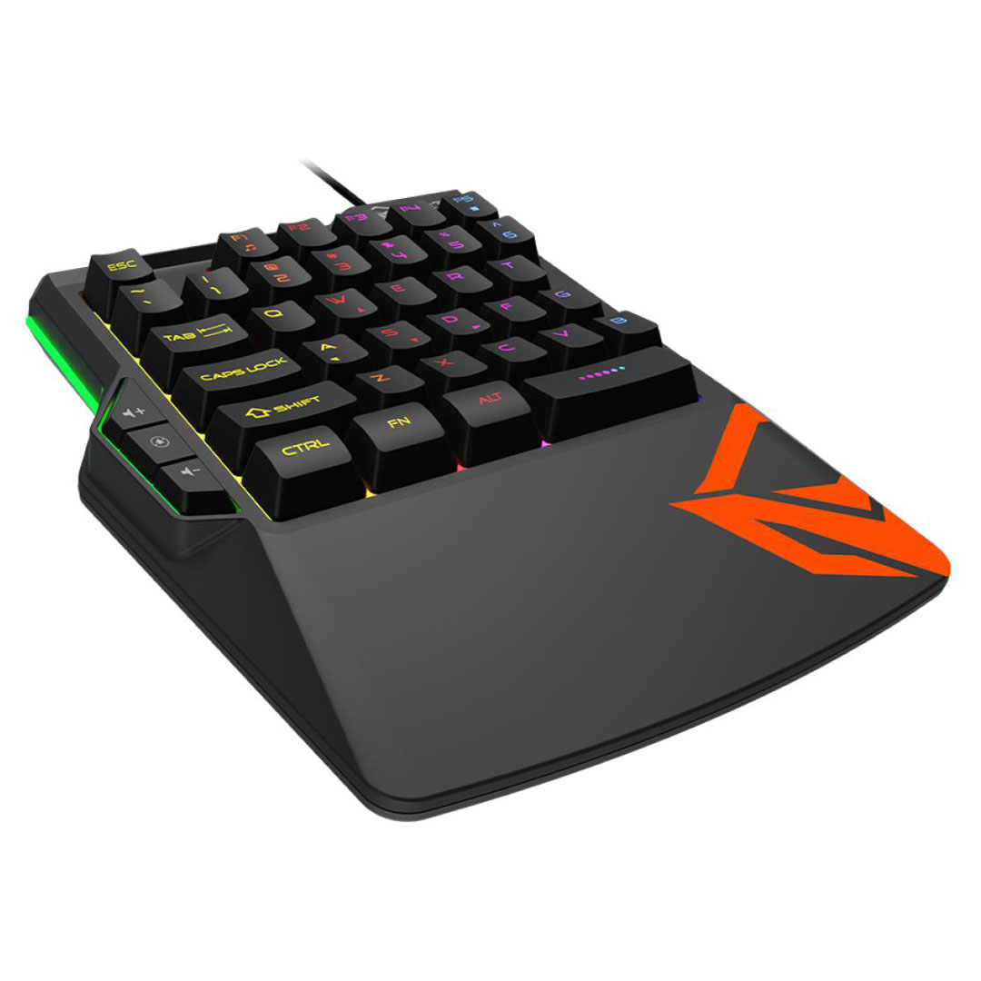 MeeTion Left One-Handed Gaming Keyboard – Rainbow Backlight, Multi-Key No Conflict, Membrane Price in Jordan MeeTion Left One-Handed Gaming Keyboard – Rainbow Backlight, Multi-Key No Conflict, Membrane - Buy Online in Jordan | OfficeJo