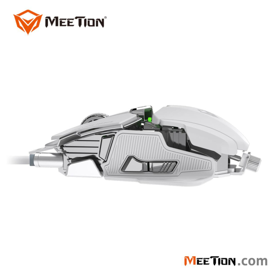 MeeTion RGB Programmable Gaming Mouse – 4000 DPI, 9 Buttons, Ergonomic, White Price in Jordan MeeTion RGB Programmable Gaming Mouse – 4000 DPI, 9 Buttons, Ergonomic, White - Buy Online in Jordan | OfficeJo
