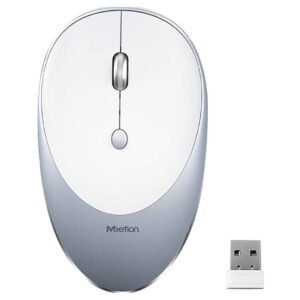 MeeTion MT-R600 Slim Rechargeable Silent Wireless Mouse – 2.4GHz, 3-Level DPI, Silent Clicks - Buy Online in Jordan | OfficeJo