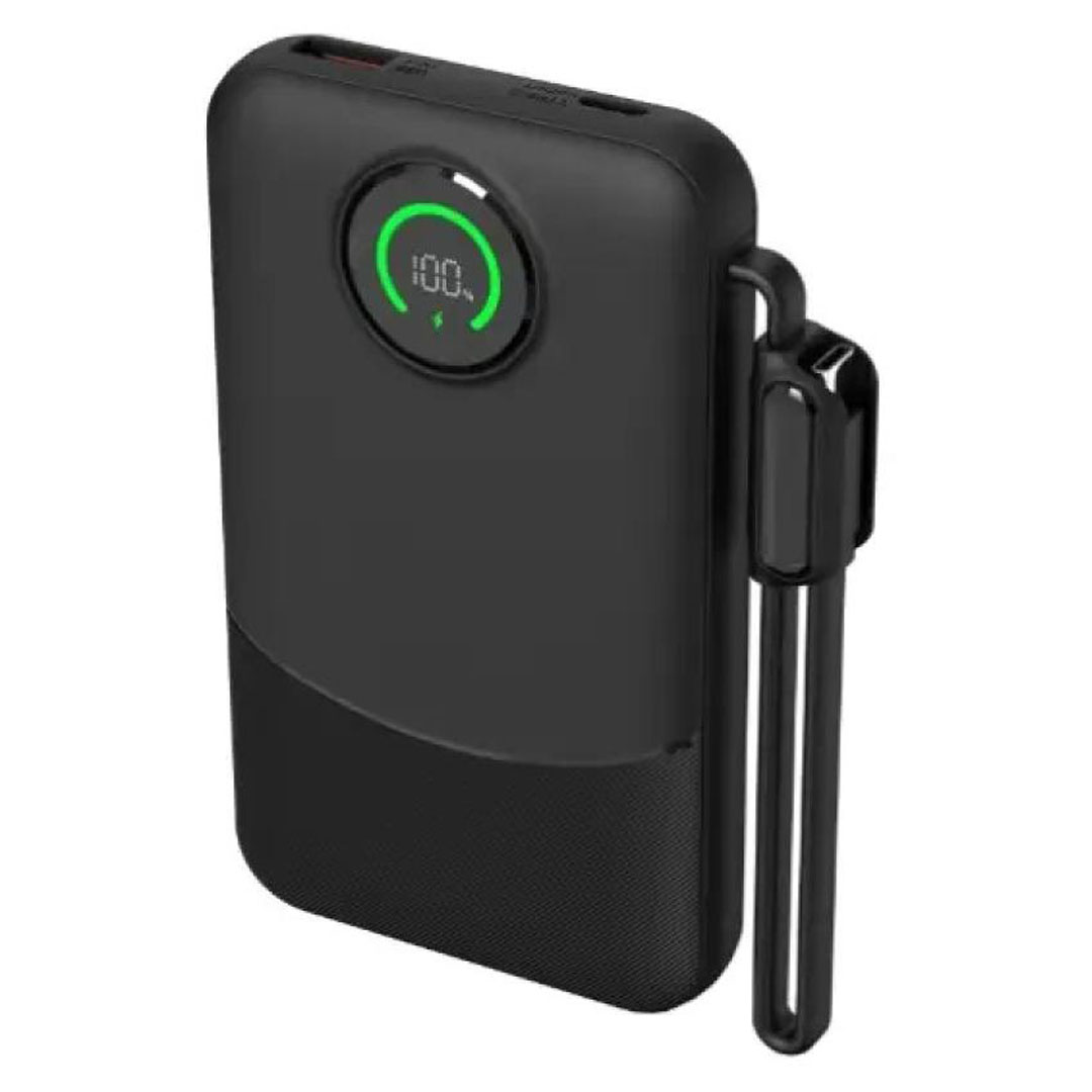 Huntkey 10000mAh Power Bank – Built-in USB-C Cable, 22.5W Fast Charging, Slim Design Price in Jordan Huntkey 10000mAh Power Bank – Built-in USB-C Cable, 22.5W Fast Charging, Slim Design - Buy Online in Jordan | OfficeJo