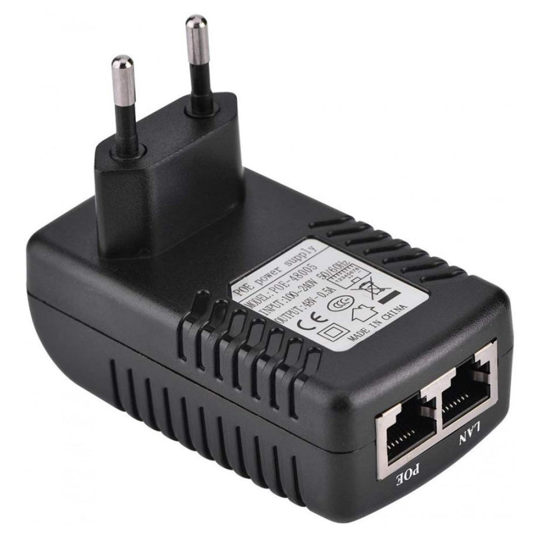 PoE Injector Adapter – 48V/0.5A, Gigabit LAN, 90-260VAC Input Price in Jordan PoE Injector Adapter – 48V/0.5A, Gigabit LAN, 90-260VAC Input - Buy Online in Jordan | OfficeJo