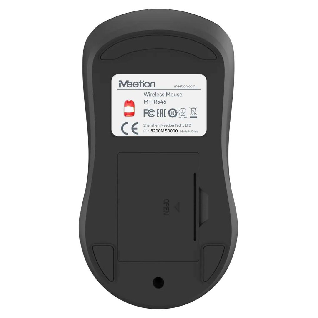 Meetion R546 Wireless Silent Mouse – 2.4GHz, 1600 DPI, 200H Battery Life Price in Jordan Meetion R546 Wireless Silent Mouse – 2.4GHz, 1600 DPI, 200H Battery Life - Buy Online in Jordan | OfficeJo