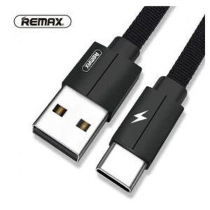 Remax RC-094A Type-C Data & Charging Cable – Flat Design, TPE, 2.1A, 1M - Buy Online in Jordan | OfficeJo
