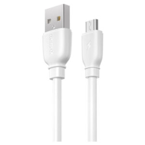 Remax RC-138M Samsung Charging & Data Cable – 2.4A Fast Charge, Tangle-Free PVC - Buy Online in Jordan | OfficeJo