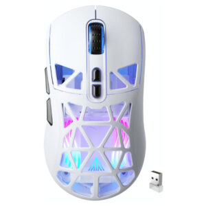 SOLAKAKA SM802 RGB Tri-Mode Gaming Mouse – 2.4G/Bluetooth/Wired, 10000 DPI, DIY Switches - Buy Online in Jordan | OfficeJo