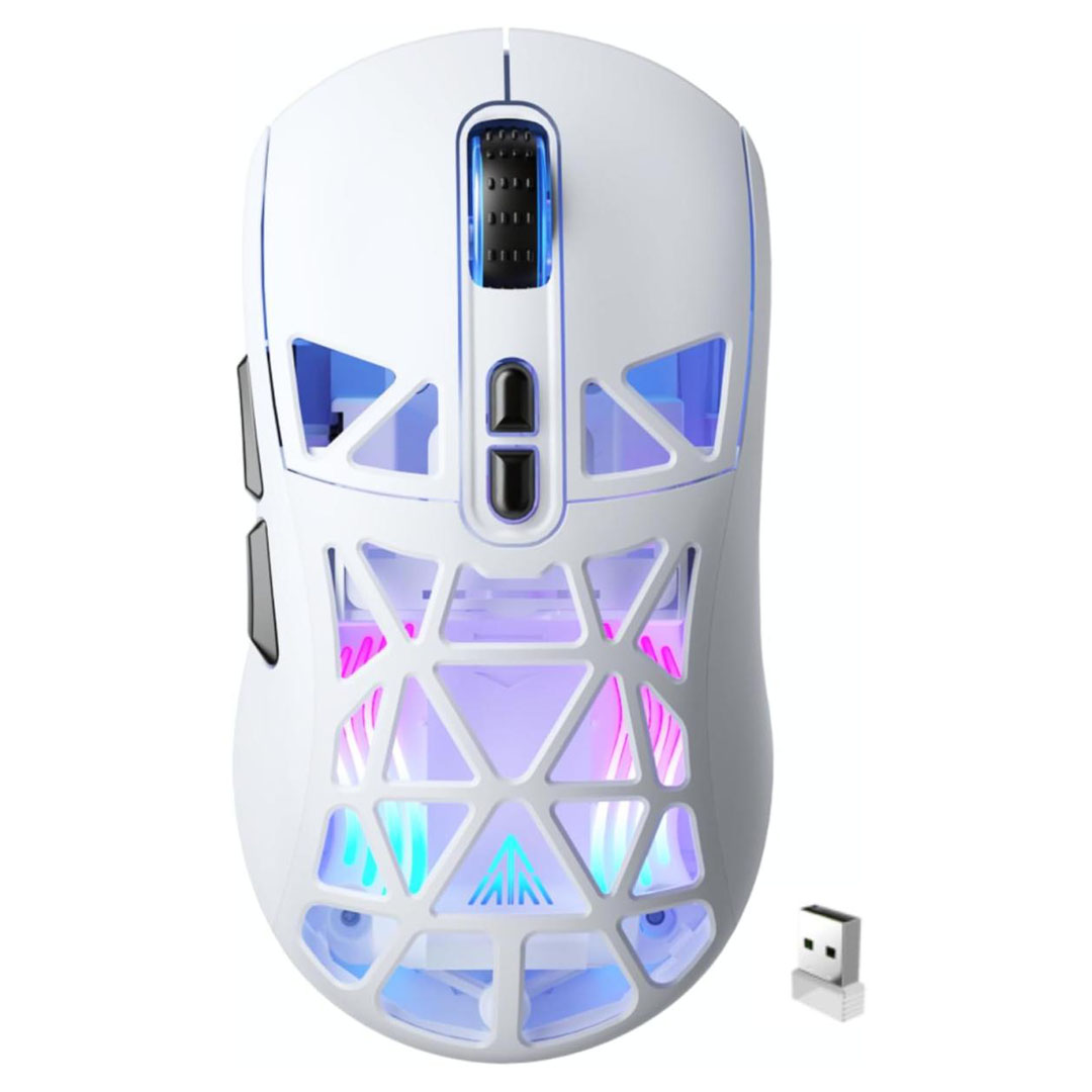 SOLAKAKA SM802 RGB Tri-Mode Gaming Mouse – 2.4G/Bluetooth/Wired, 10000 DPI, DIY Switches Price in Jordan SOLAKAKA SM802 RGB Tri-Mode Gaming Mouse – 2.4G/Bluetooth/Wired, 10000 DPI, DIY Switches - Buy Online in Jordan | OfficeJo