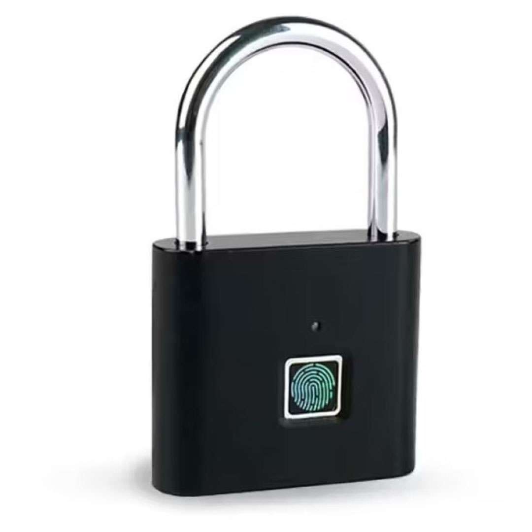 Smart Fingerprint Padlock – Rechargeable, Type-C, 20 Fingerprints, Antitheft Price in Jordan Smart Fingerprint Padlock – Rechargeable, Type-C, 20 Fingerprints, Antitheft - Buy Online in Jordan | OfficeJo