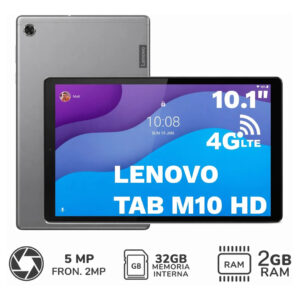 Lenovo Tab M10 HD 10.1" Android Tablet – 4G LTE, MediaTek Helio P22T, 2GB RAM, 32GB - Buy Online in Jordan | OfficeJo