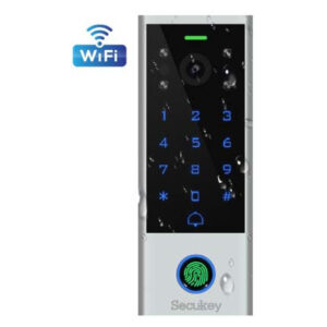 Secukey Vcontrol 3-F Waterproof Fingerprint Video Intercom – Tuya WiFi, 2MP Camera, IP65, 1000 Users - Buy Online in Jordan | OfficeJo