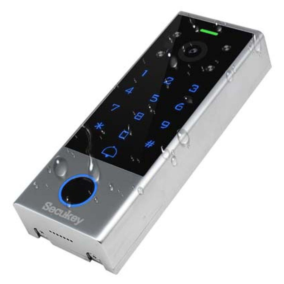 Secukey Vcontrol 3-F Waterproof Fingerprint Video Intercom – Tuya WiFi, 2MP Camera, IP65, 1000 Users Price in Jordan Secukey Vcontrol 3-F Waterproof Fingerprint Video Intercom – Tuya WiFi, 2MP Camera, IP65, 1000 Users - Buy Online in Jordan | OfficeJo