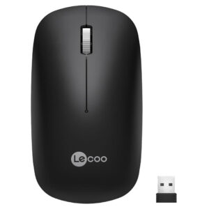Lecoo WS214 Wireless Mouse by Lenovo – 2.4G, 1200 DPI, 72.5g - Buy Online in Jordan | OfficeJo